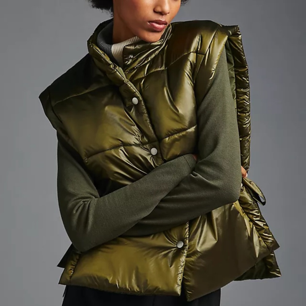 Anthropologie Packable Puffer Vest